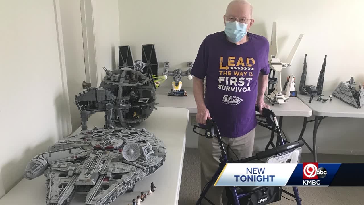 Oakville man builds giant football stadium out of LEGO