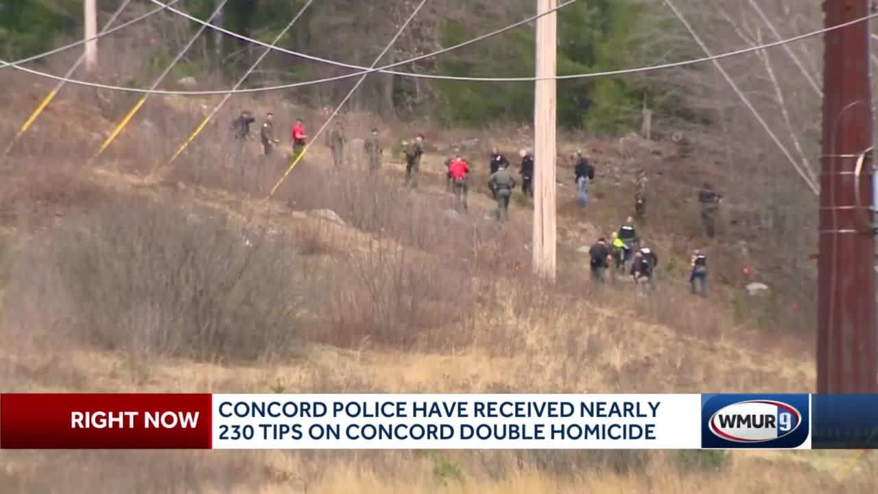 Concord police receive nearly 230 tips on double homicide