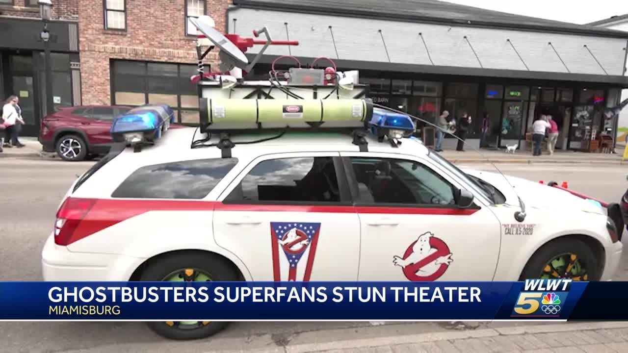 Real Ghostbusters surprise Miamisburg moviegoers