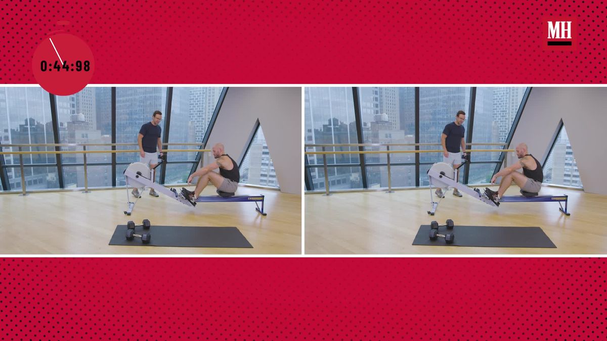 preview for Try This Rowing Cardio Workout | Men’s Health Muscle