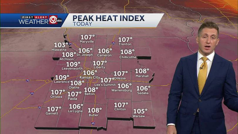 Heat wave breaks in time for All-Star game in KC