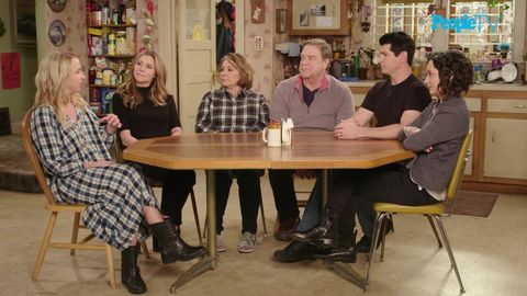 preview for 'Roseanne' Revived! The Cast Reunites on This Week's Cover of Entertainment Weekly
