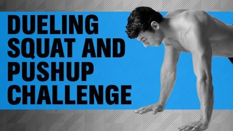 preview for Dueling Pushup and Squat Challenge