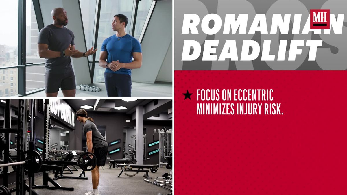 preview for Standard Deadlifts vs. Romanian Deadlifts | Men’s Health Muscle