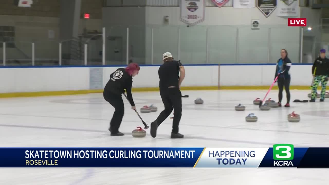 Skatetown Ice Arena hosts curling tournament in Roseville