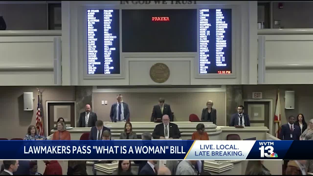 Alabama legislators pass "What is a Woman Act"