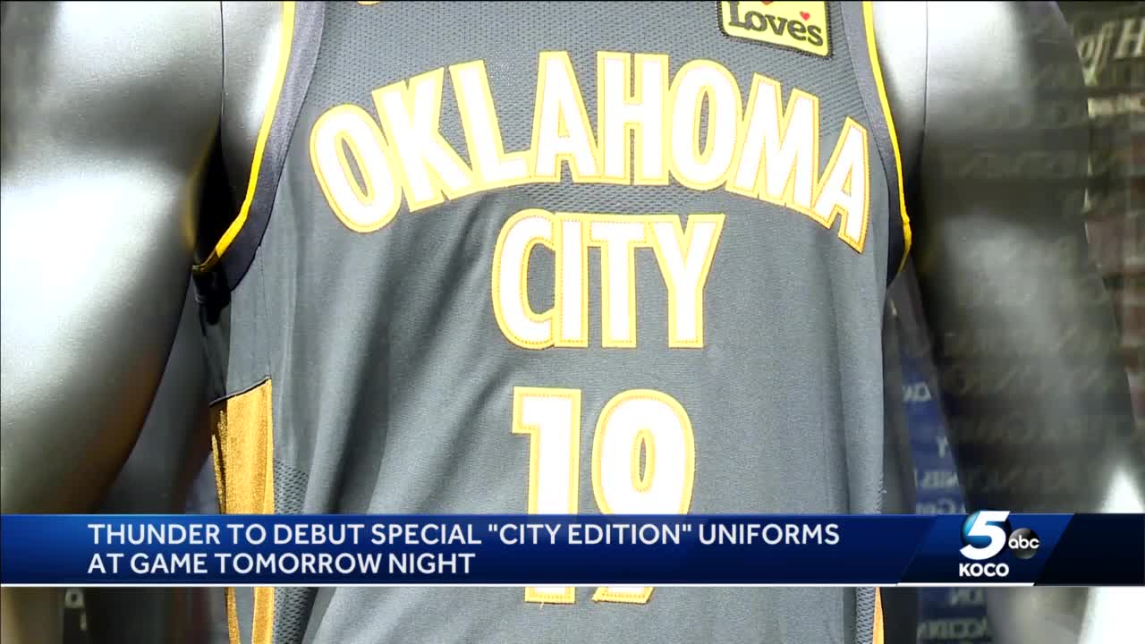 Thunder and OKC National Memorial Museum team up to pay tribute with new City  Edition uniforms