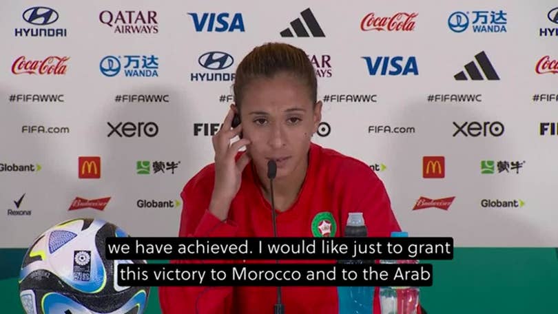 First senior-level Women's World Cup player to compete in hijab