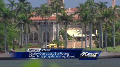 preview for Charity could lose six figures after scrapping Mar-a-Lago event