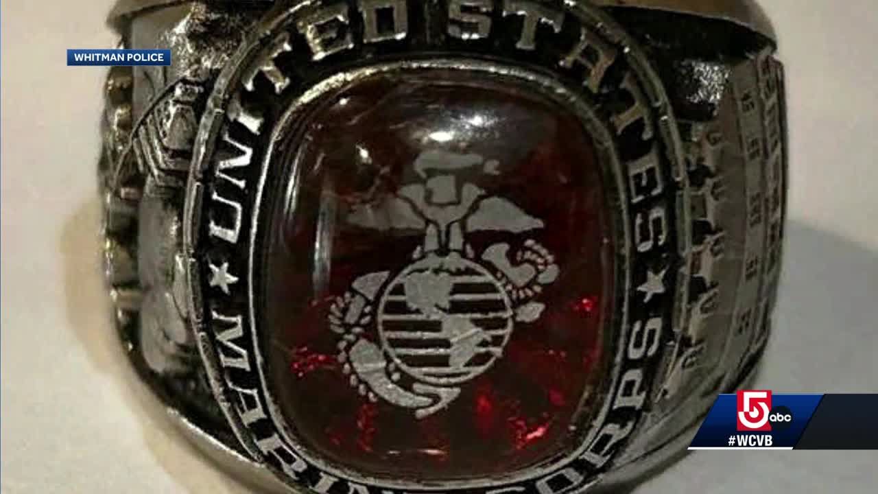 Marine Corps ring found during Memorial Day parade in Whitman