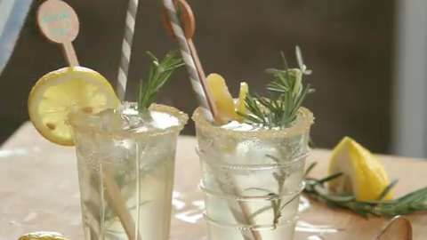 preview for How to Make Rosemary Lemonade