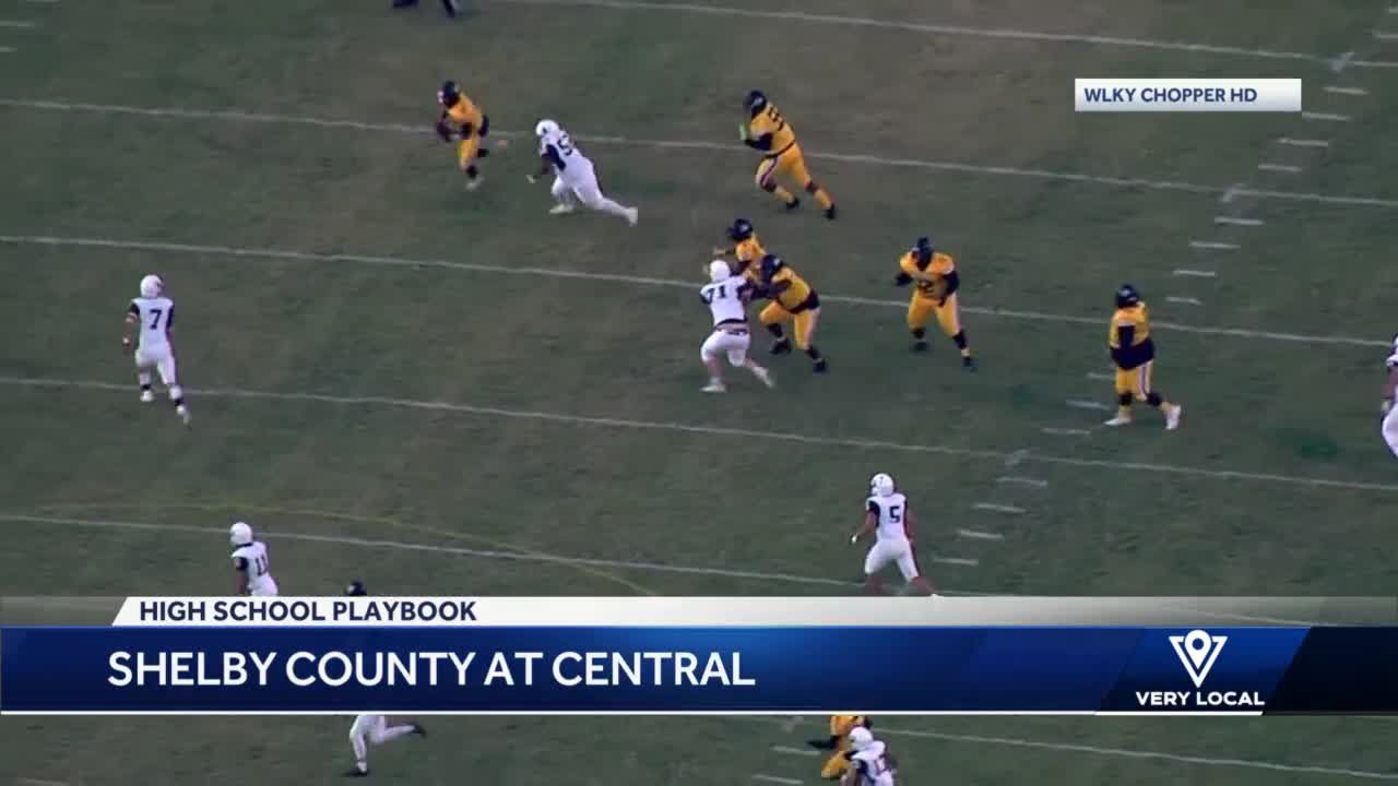 Central 34, Shelby County 0