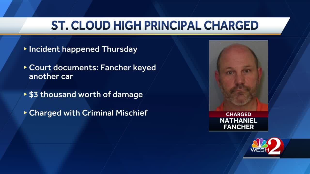 St. Cloud High School principal arrested for keying car at Publix |  Flipboard