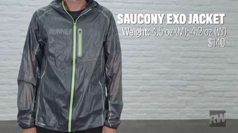 saucony exo jacket black