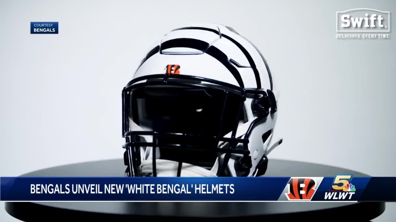 Bengals drop first look at repainted field for 'White Bengal' color rush  game Thursday