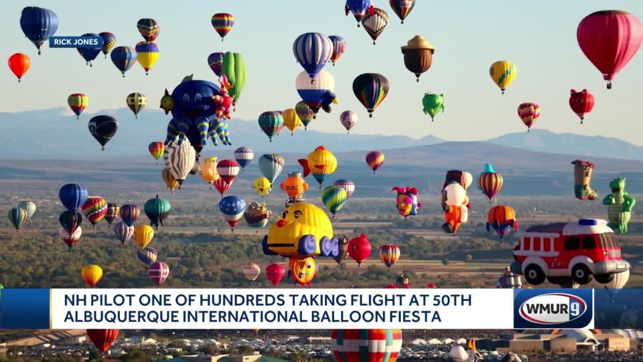 NH pilot one of hundreds taking flight at 50th Albuquerque International Balloon Fiesta