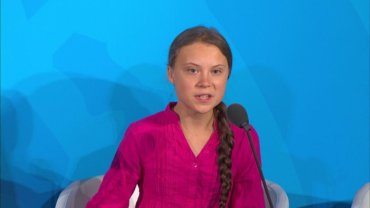 preview for Emotional Greta Thunberg chastises world leaders