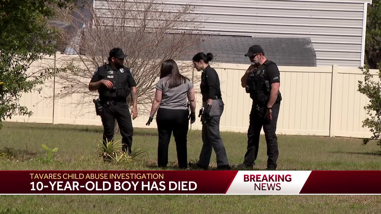 Police: 10-year-old child tortured in Tavares abuse case dies after weeks in hospital