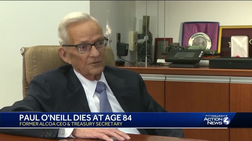 Paul O'Neill, former U.S. Treasury Secretary and Alcoa CEO, dies at 84 -  MarketWatch