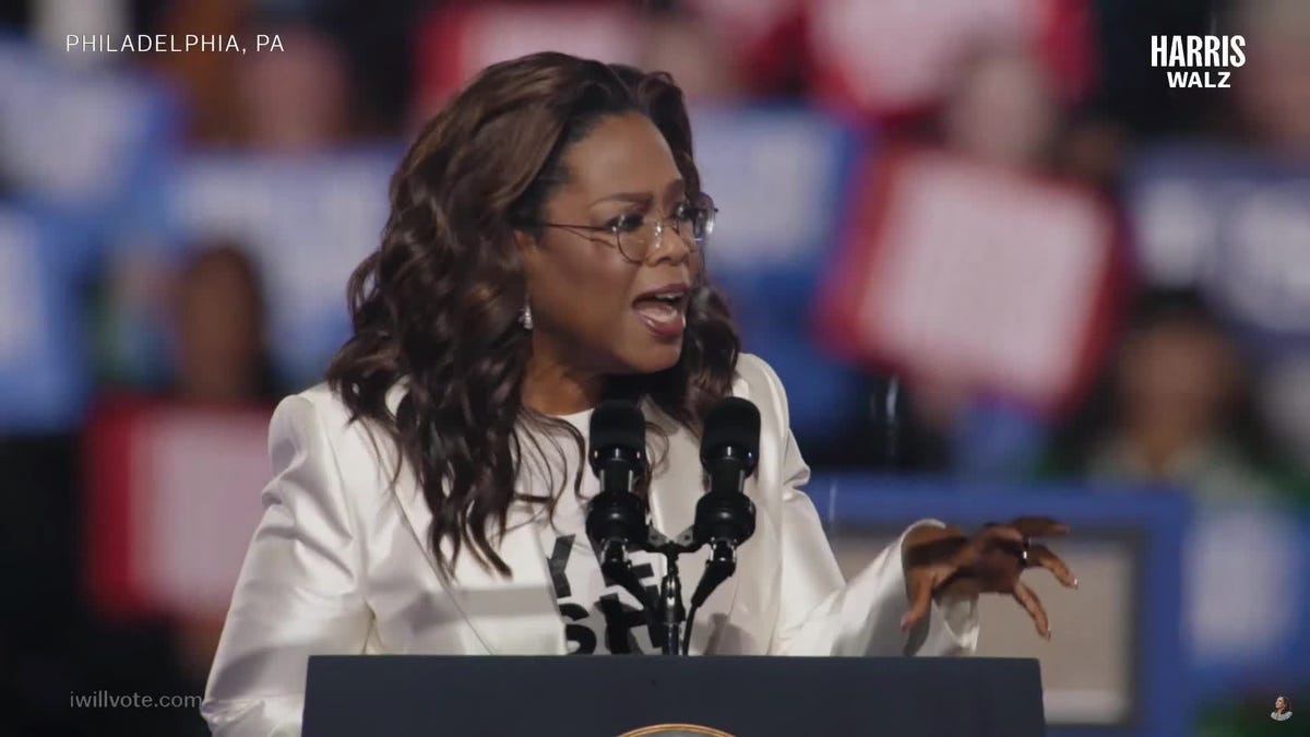 Oprah's preview on the importance of voting