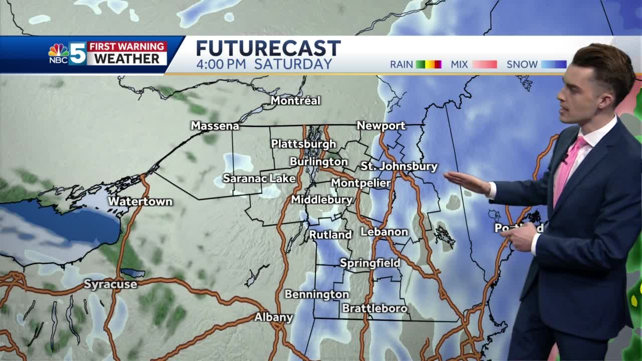 Vermont weather Storm warning issued ahead of Saturday snow