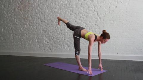 Yoga Moves for a Pick-Me-Up