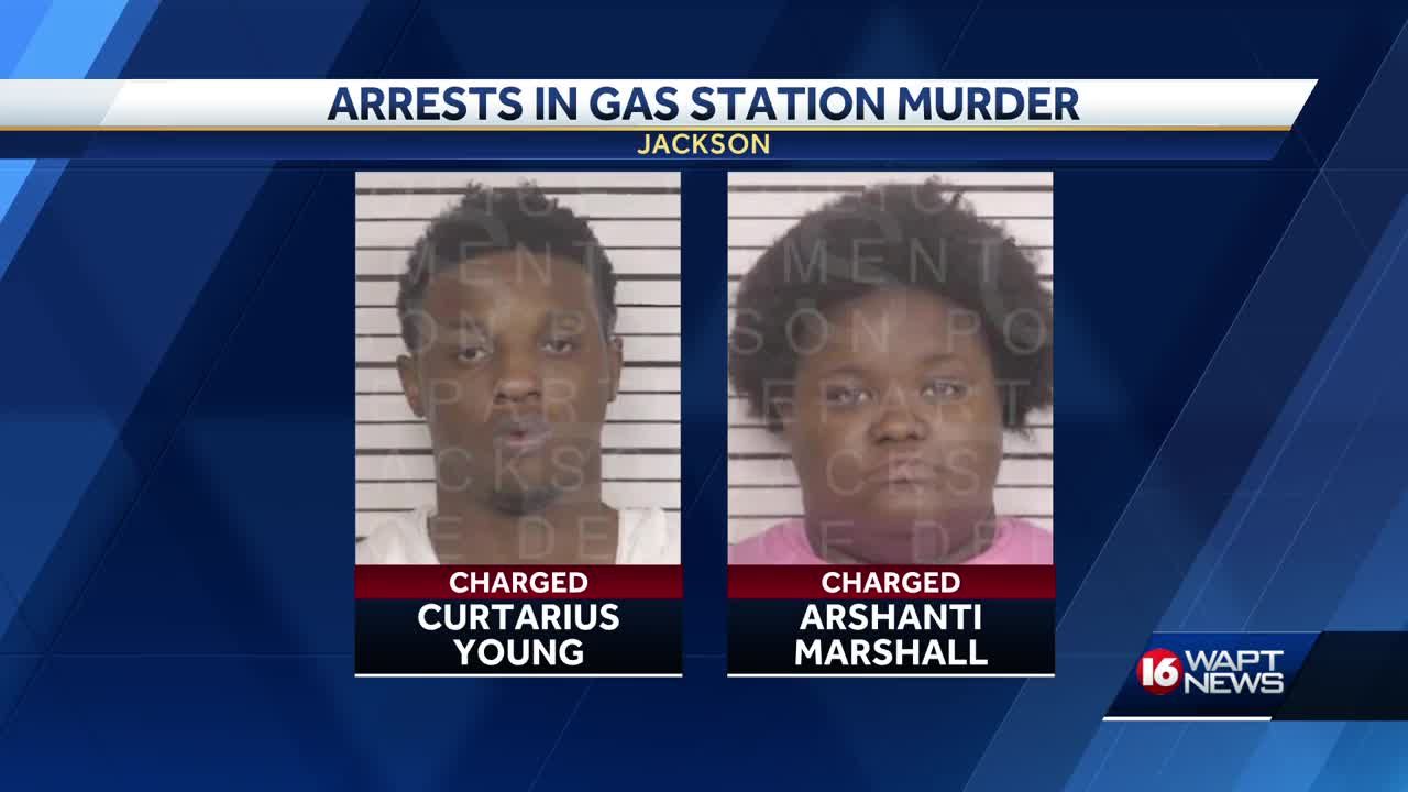 2 arrested in fatal shooting outside gas station