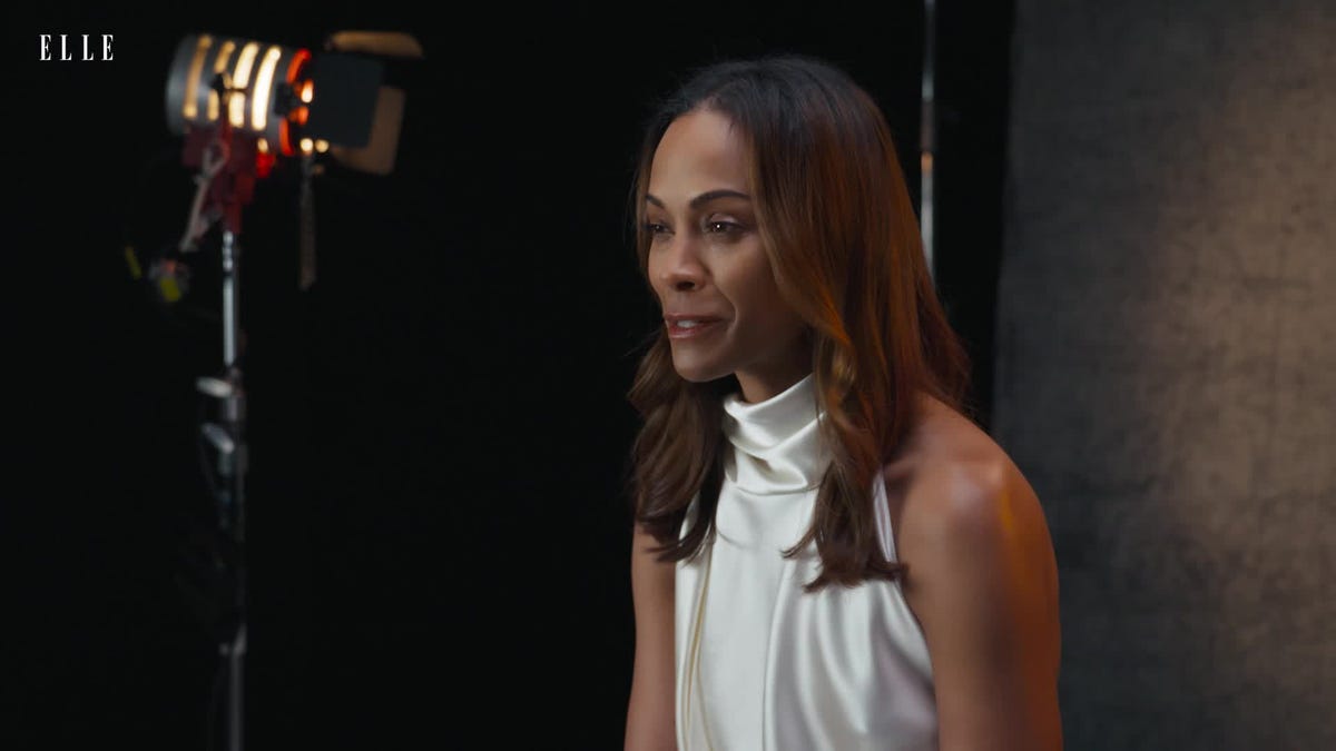 Read Zoe Saldaña's Entire Best Supporting Actress Speech at the 2025
