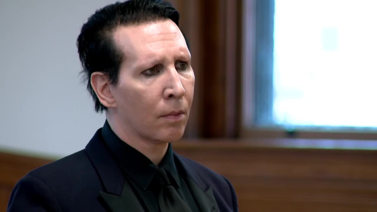 Video: Marilyn Manson pleads no contest in New Hampshire court