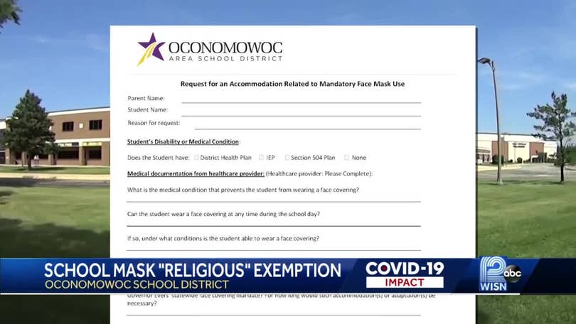 Some parents claim religious exemption so kids don&rsquo;t have to wear 