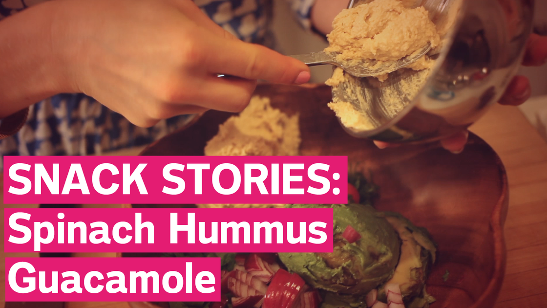 preview for Easy Hummus Guacamole