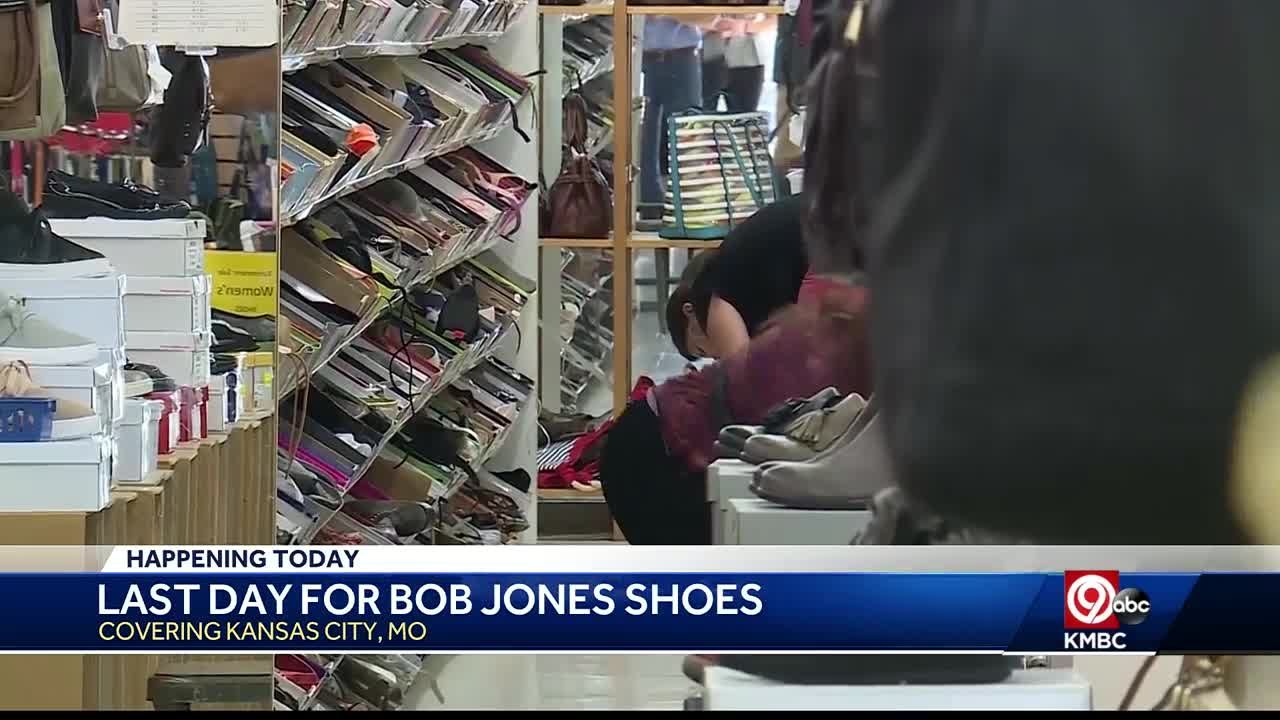 Last day for Bob Jones Shoes