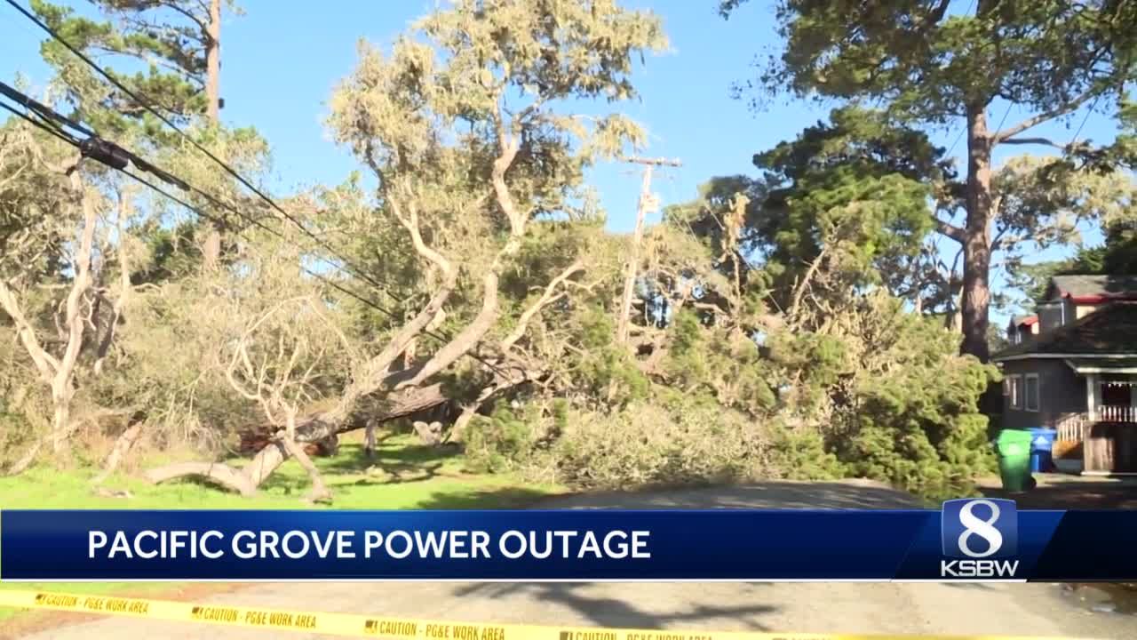 Pacific Grove Left Without Power