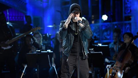 preview for Eminem Apologizes for Using Homophobic Slur in New Song, Says He Went 'Too Far'