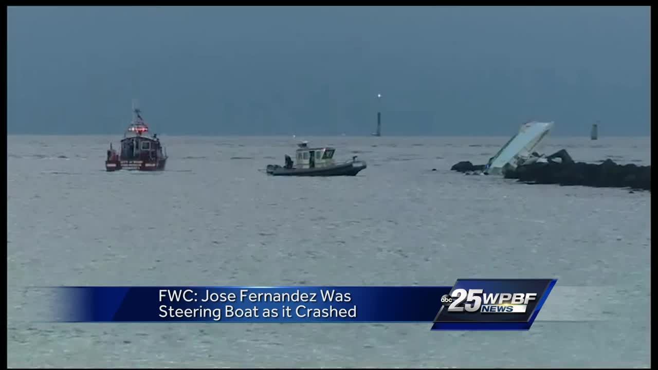 Jose Fernandez WAS operating boat during fatal crash