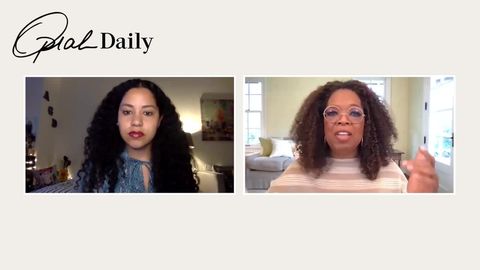 preview for Arianna Davis Interviews Oprah About "The Me You Can't See"