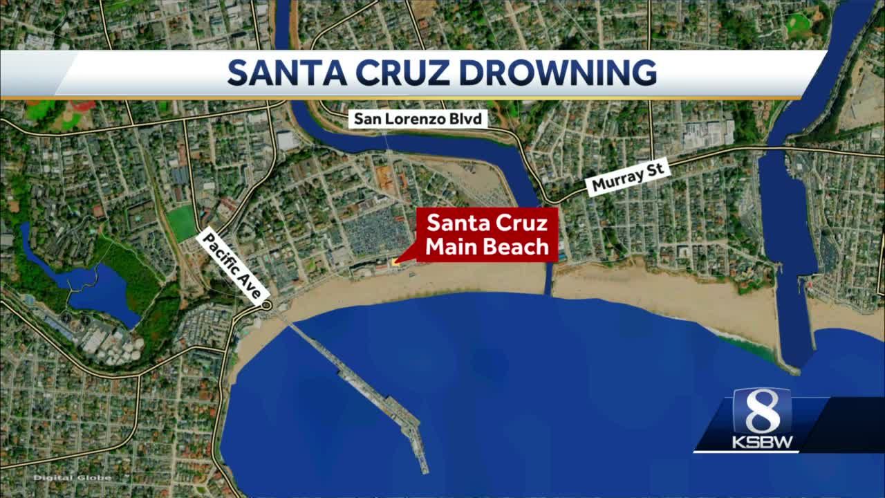 2 children rescued 1 man dies at Santa Cruz Main Beach