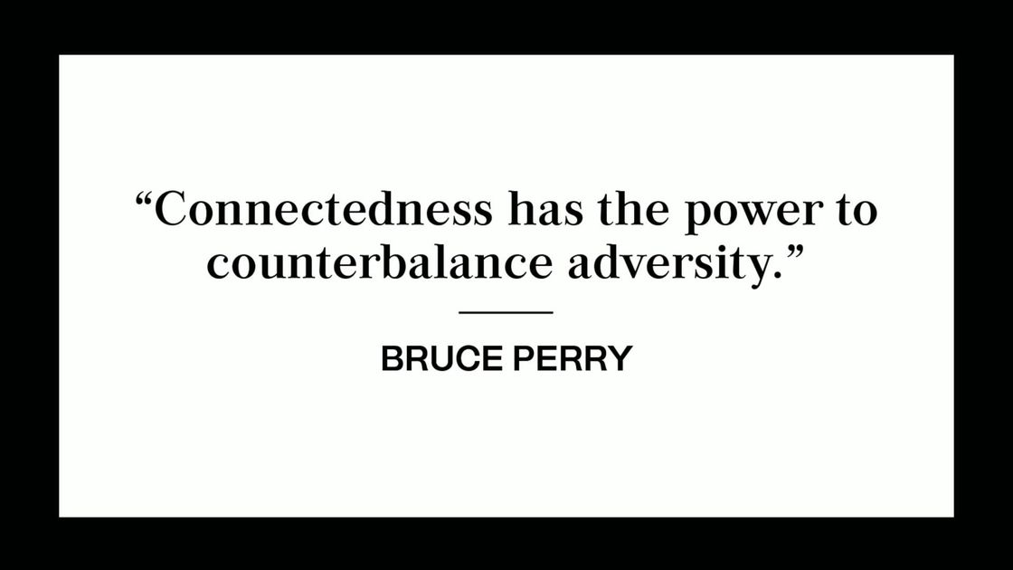preview for Oprah and Bruce Perry Talk 'Connectedness'