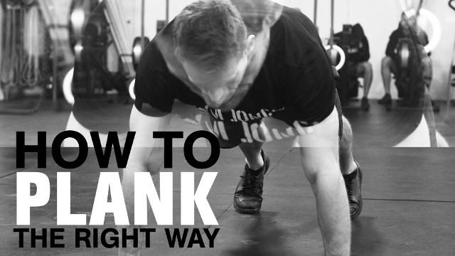 preview for How To Plank The Right Way