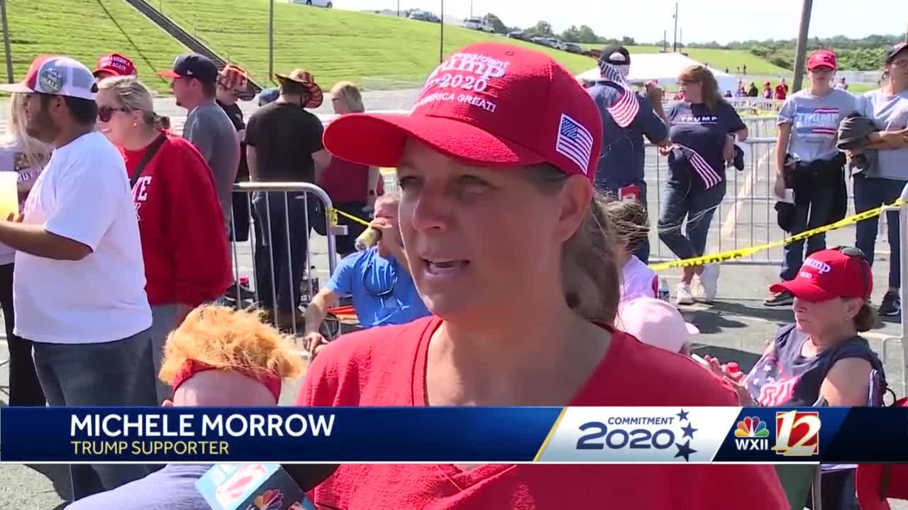 Trump supporters share excitement over Winston Salem campaign stop