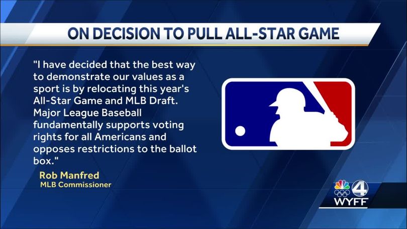 Major League Baseball pulling All-Star Game and Draft out of