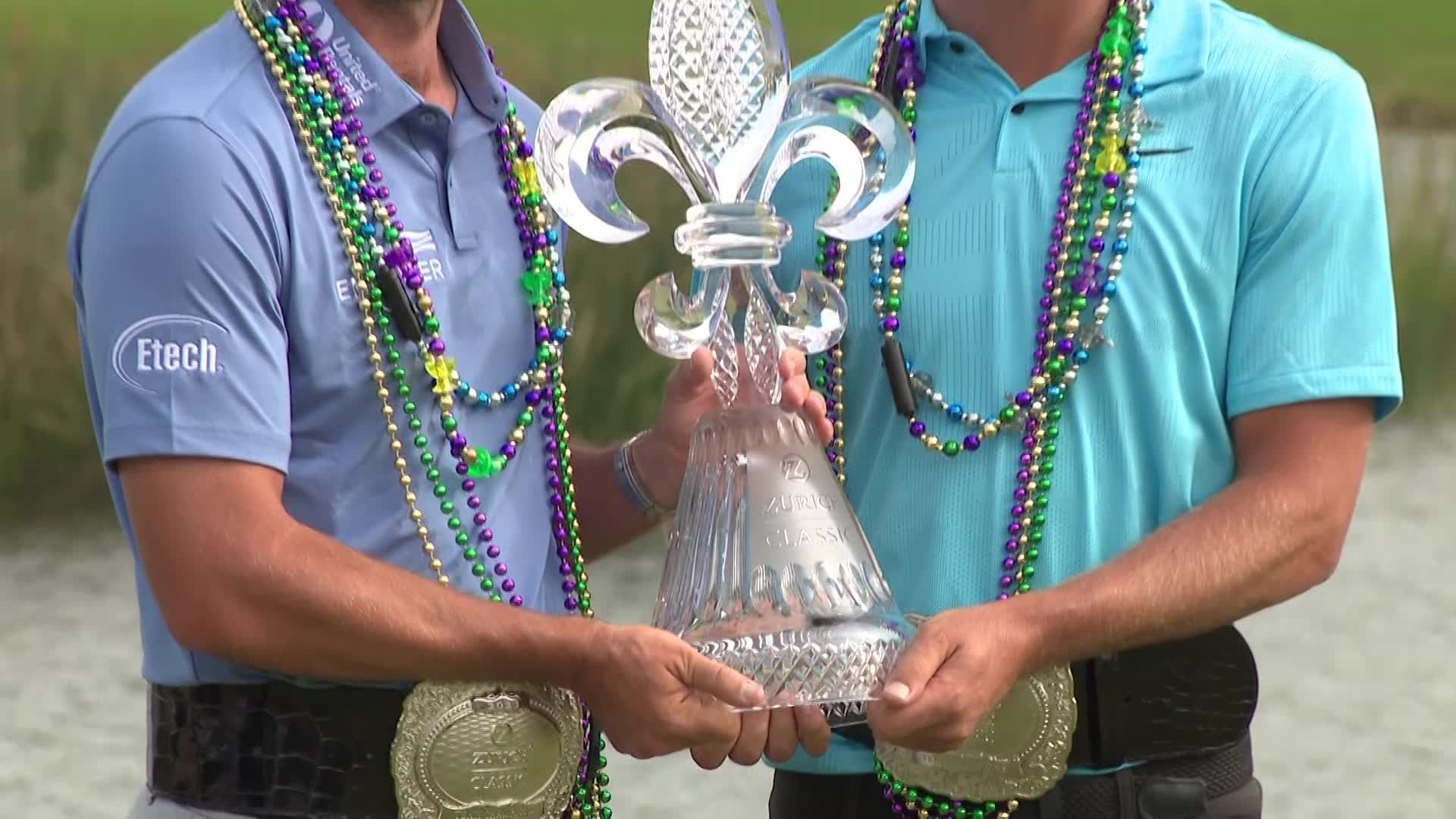 VIDEO REPORT Riley, Hardy capture first PGA Tour wins at Zurich Classic
