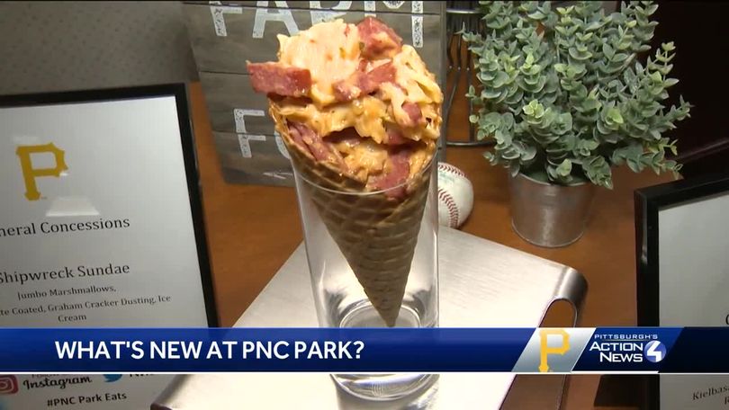 Waffle cone filled with kielbasa, pierogies among new foods at PNC
