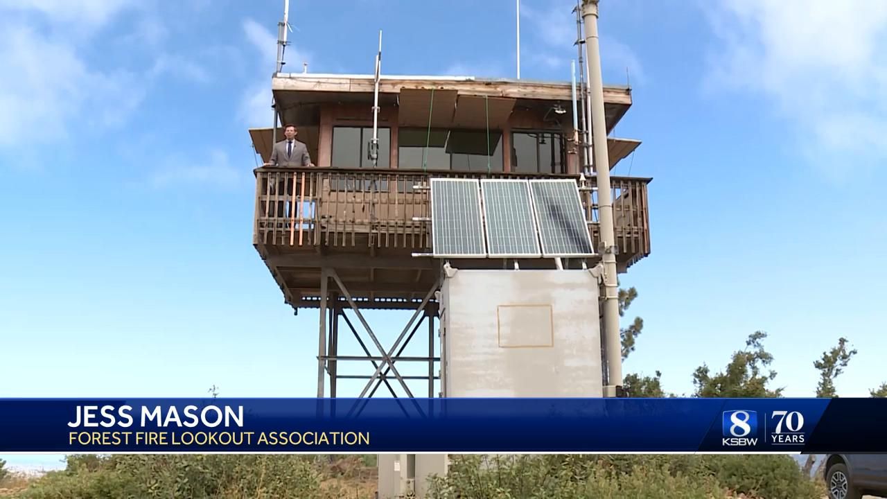 Monterey County's last manned fire lookout tower