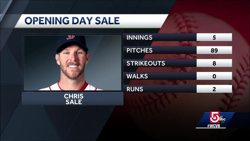Red Sox ace Chris Sale makes first MLB start in over 2 years