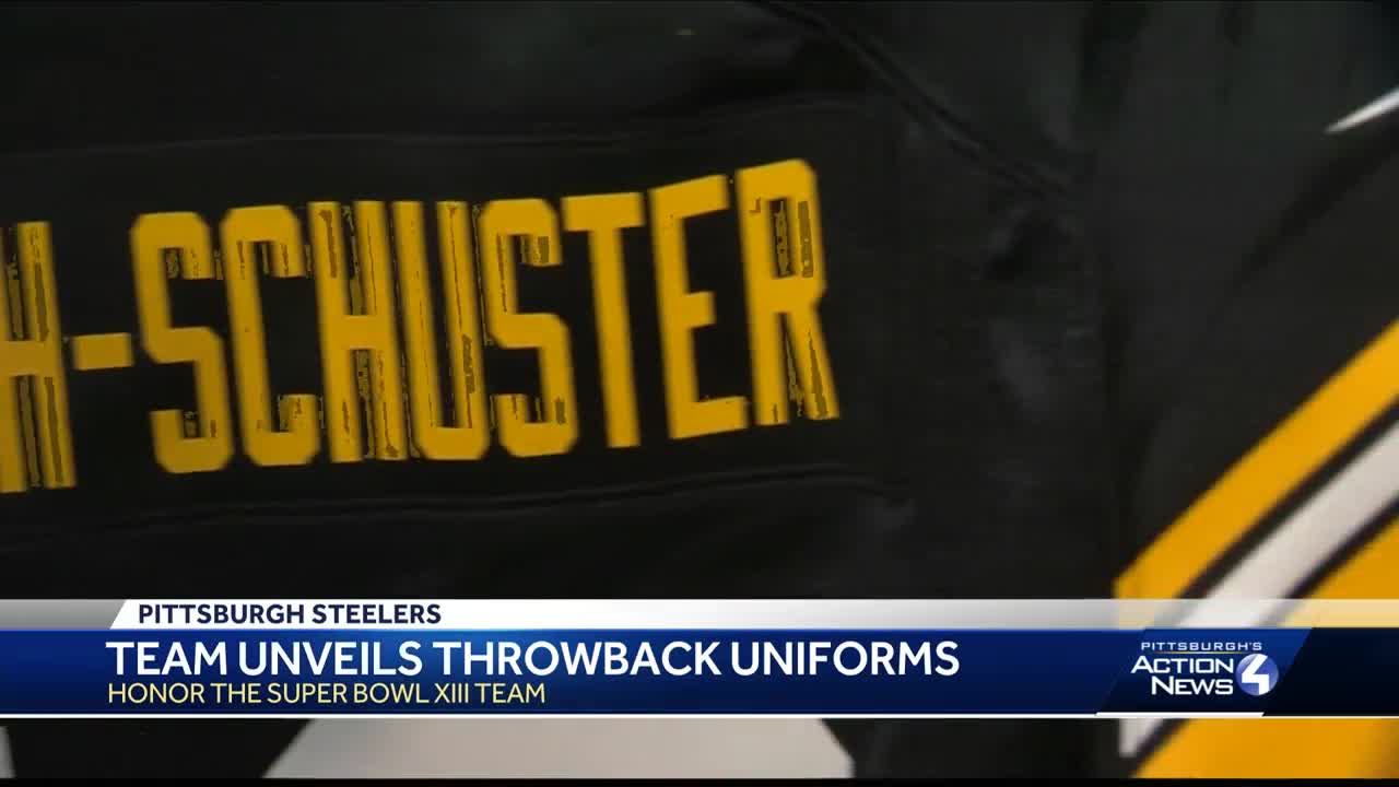 Goodbye, bumblebees! Steelers unveil their new throwback uniform for 2018