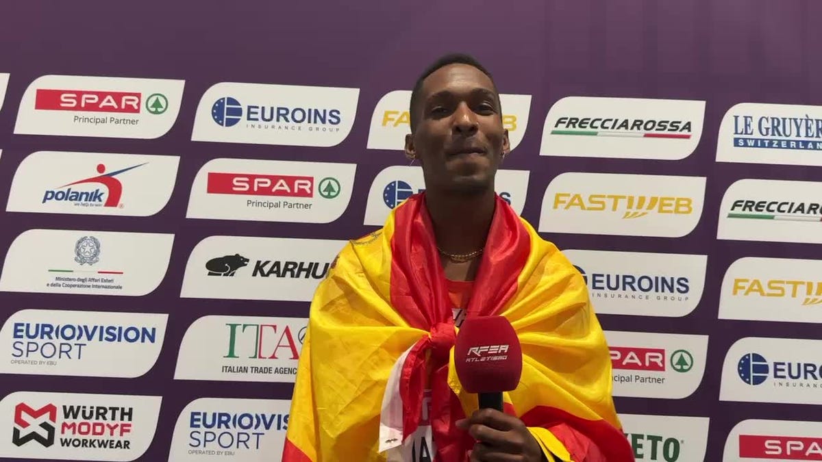 preview for Jordan Díaz, oro para la historia en el Europeo de Roma: "Ha sido algo increíble"