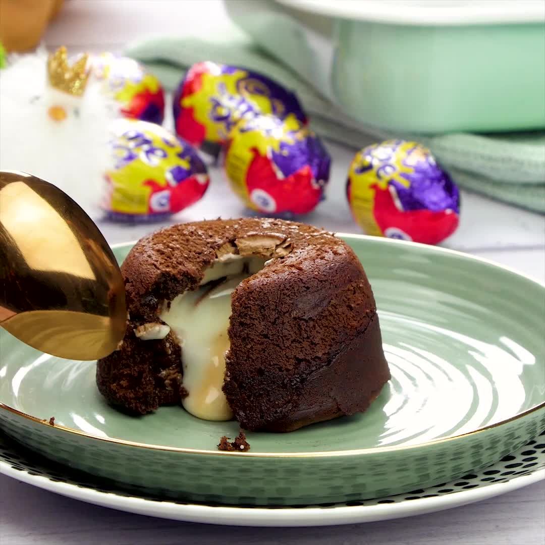 preview for Cadbury's Creme Egg lava cake