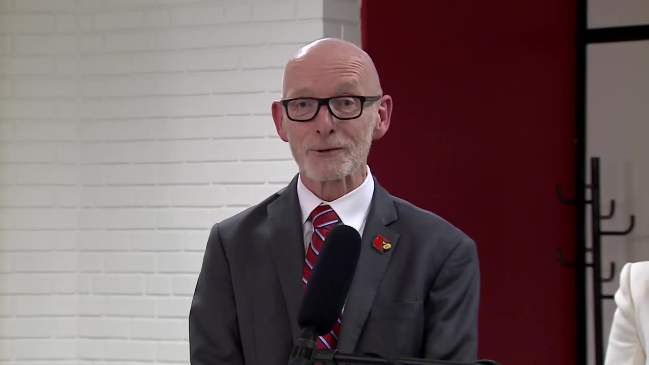 RAW | University of Louisville introduces 20th president of school