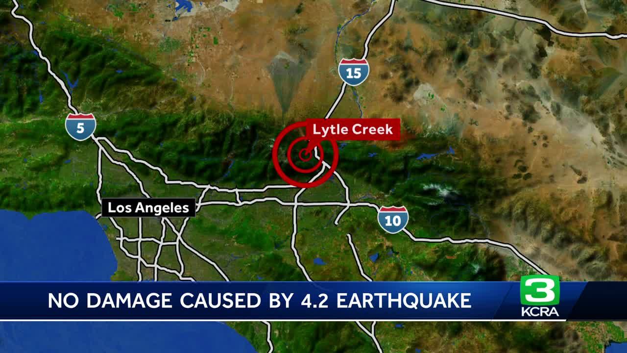 Magnitude 4.1 earthquake shakes wide area of Southern California